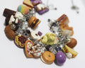 Custom Food Charm Bracelet, Miniature Polymer Clay Jewelry