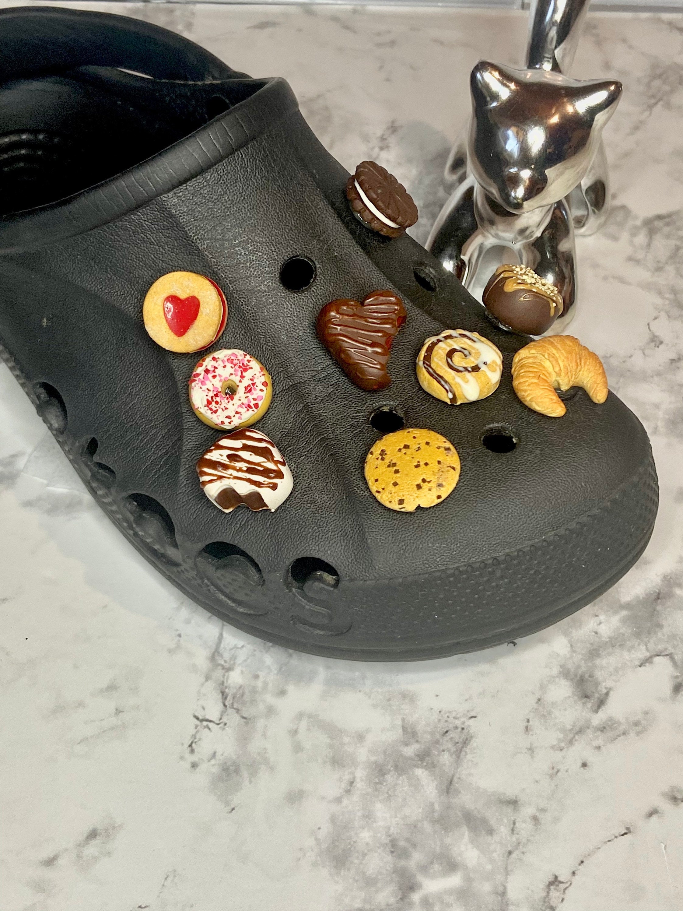 Handmade Food Shoe Charms, Custom Clog Decoration