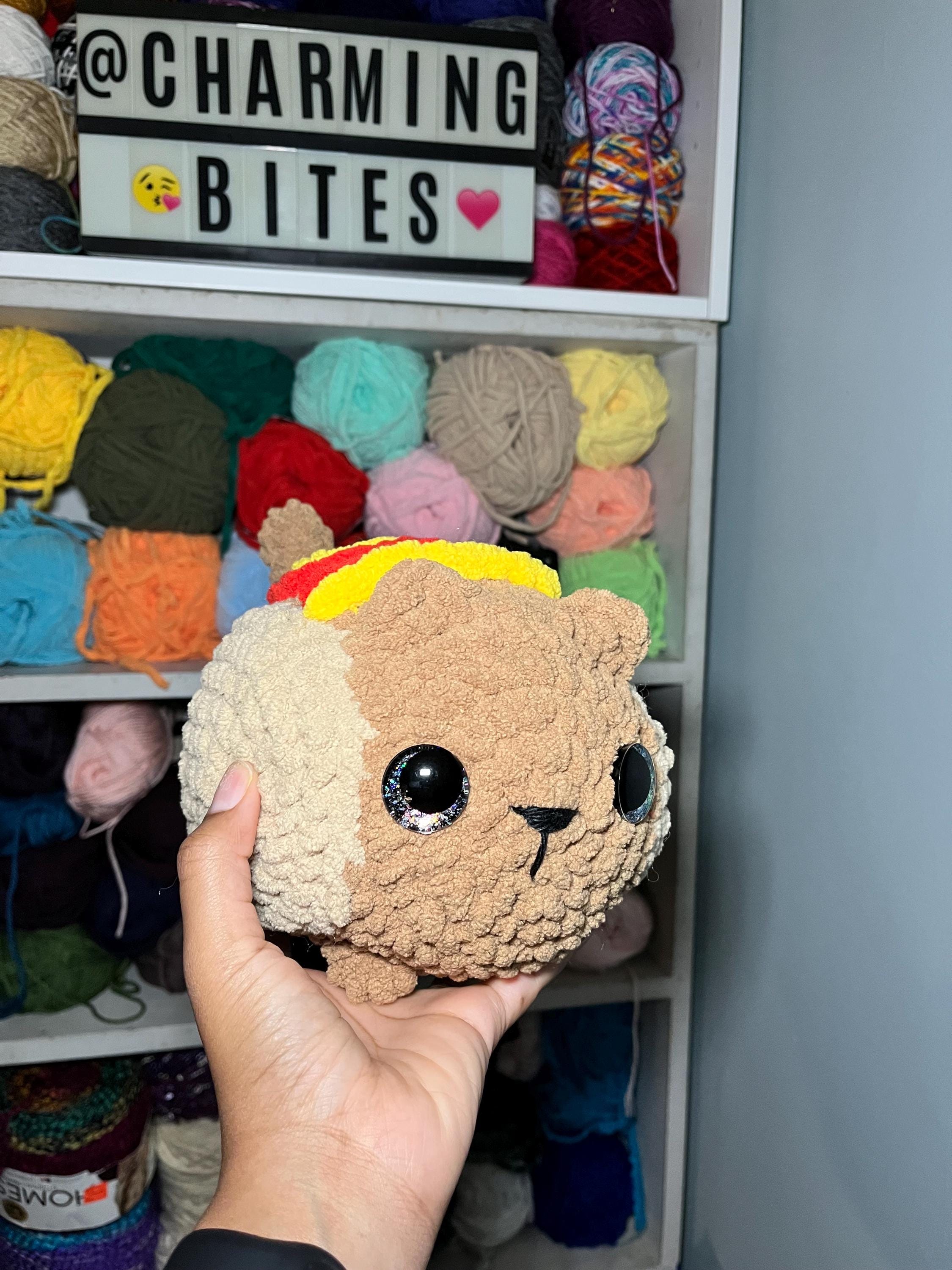 Food-Themed Cat Plushies – Adorable Handmade Crochet Loaf Cats