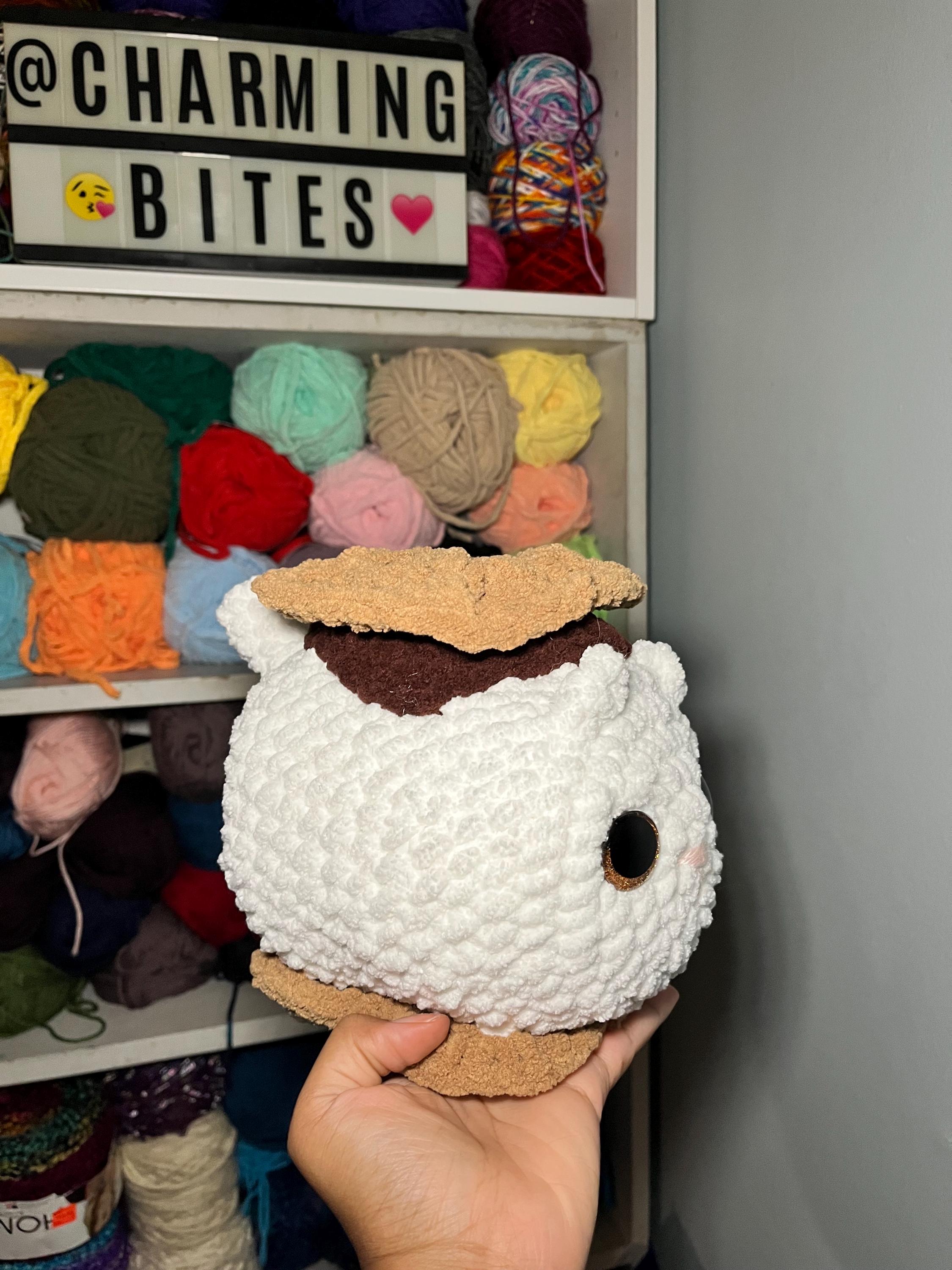 Food-Themed Cat Plushies – Adorable Handmade Crochet Loaf Cats