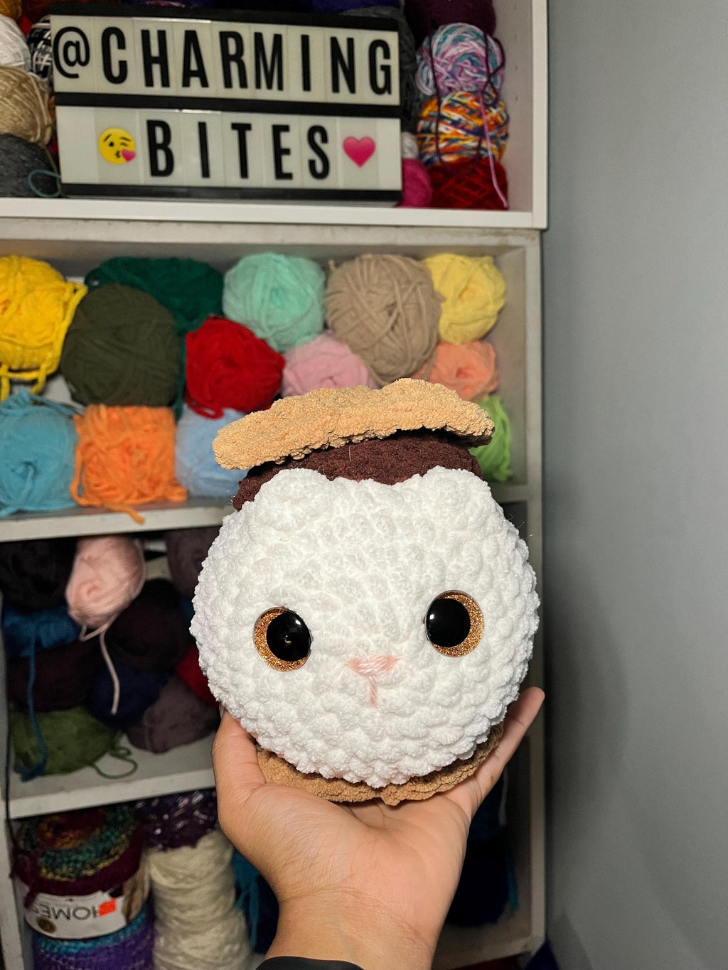Food-Themed Cat Plushies – Adorable Handmade Crochet Loaf Cats